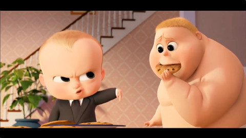 《宝贝老板》(The Boss Baby) 动画版的小宝宝太萌了